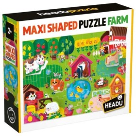 Headu Ecoplay - Puzzle Animalute La Ferma Headu - 1